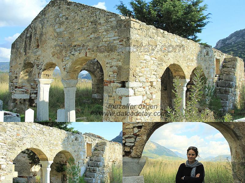 cumalı köyü mezarlığında tarihi yapı