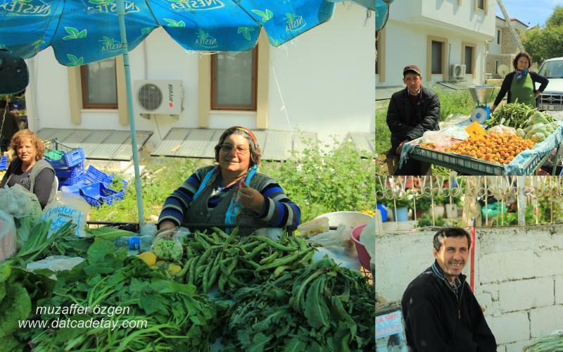 datça'da pazar yeri