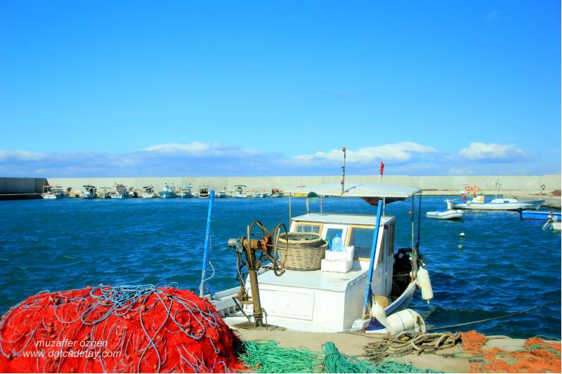 datça karaköy balıkçı barınağı