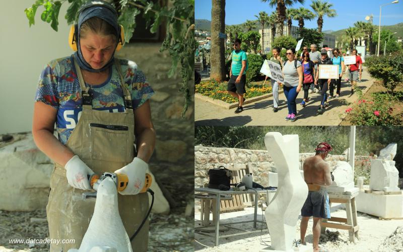 knidos akademi heykel çalışmaları