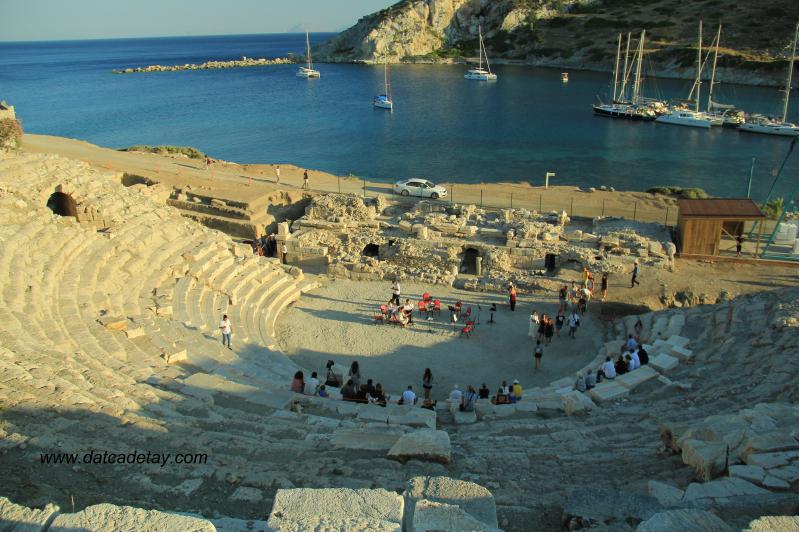 knidos küçük tiyatro